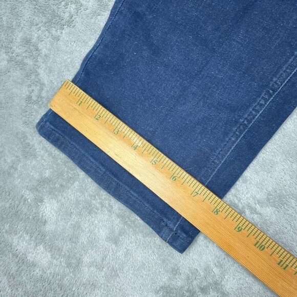 D&Co Signature Womens Petite Stretch Denim Blue Pants Size 12P a0575 - Picture 3 of 9